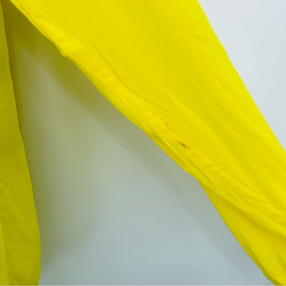 Equipment Yellow Long Sleeve Button-Up Blouse - Picture 6 of 11